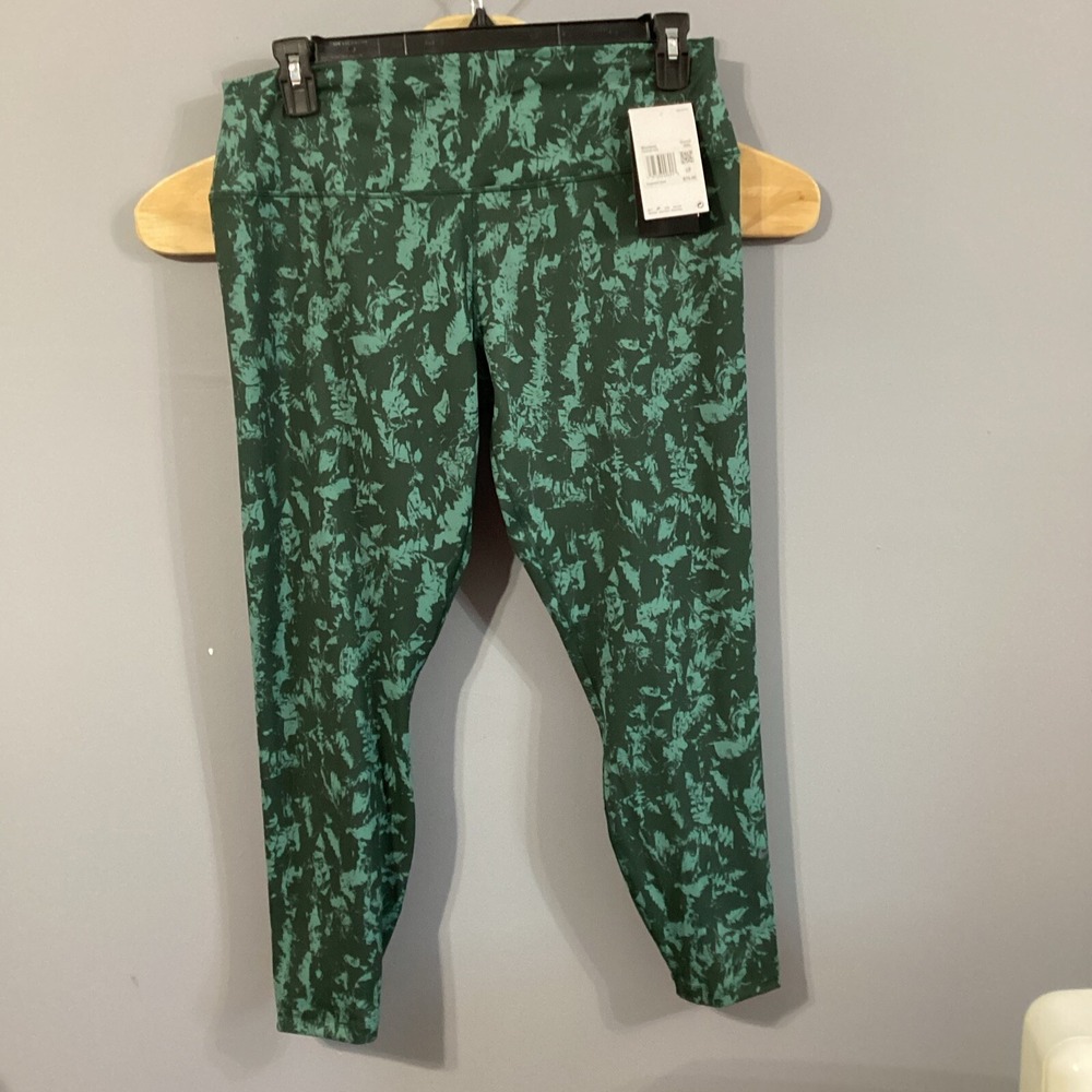 Nike One Womens XXL High Rise 7/8 Length Training Leggings Green FZ3229-338 NWT